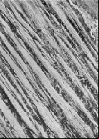 High-altitude photograph of Iran's Lut desert