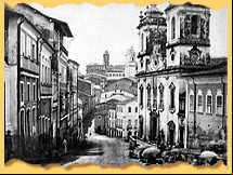 Vista do Largo do Pelourinho - 1860